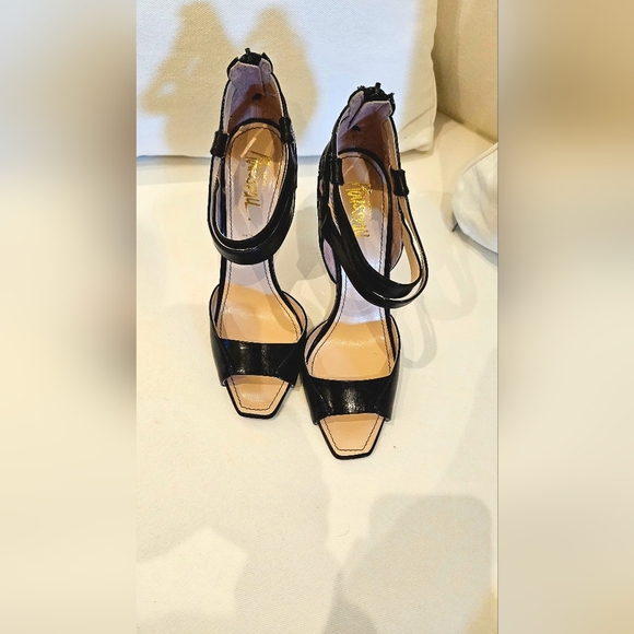Jerome Rousseau Black Heels - Picture 5 of 8